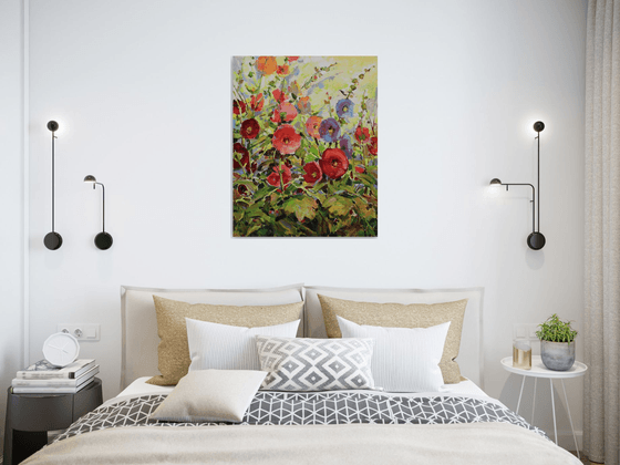 "Bright colors of summer"