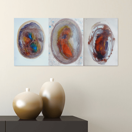 The abstract trio