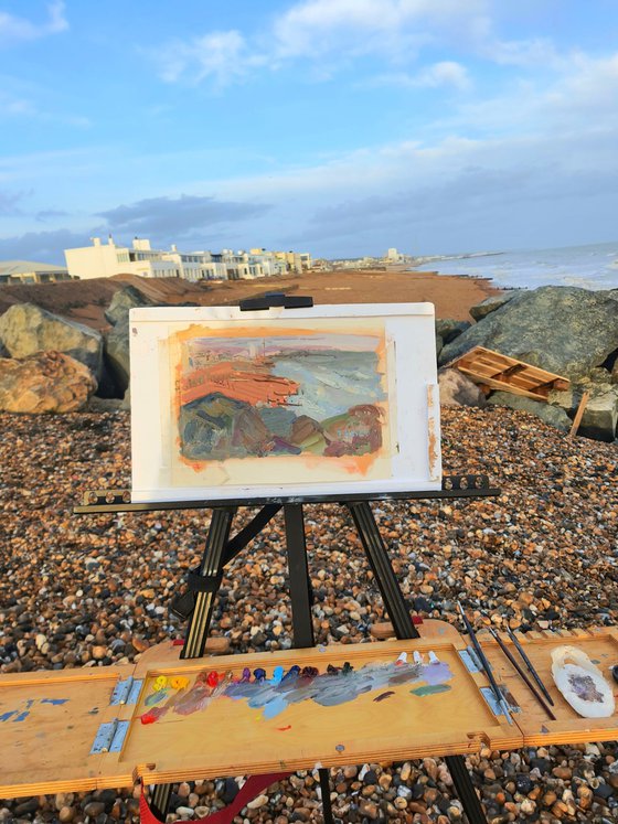 The view from Hove beach