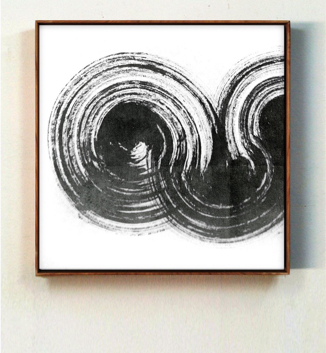 Organic Abstract Painting By Dario Moschetta, 30 X 30, Abstract Express 803, Original Artwork