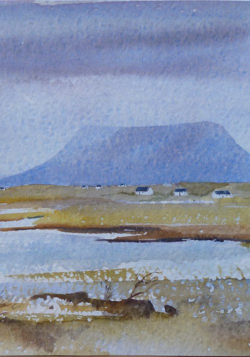 Misty Ben Bulben by Maire Flanagan