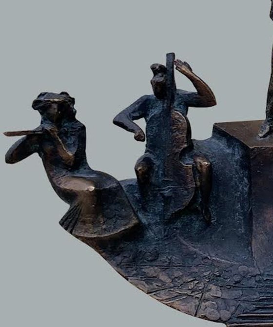 Quartet(30x25x10cm, bronze)