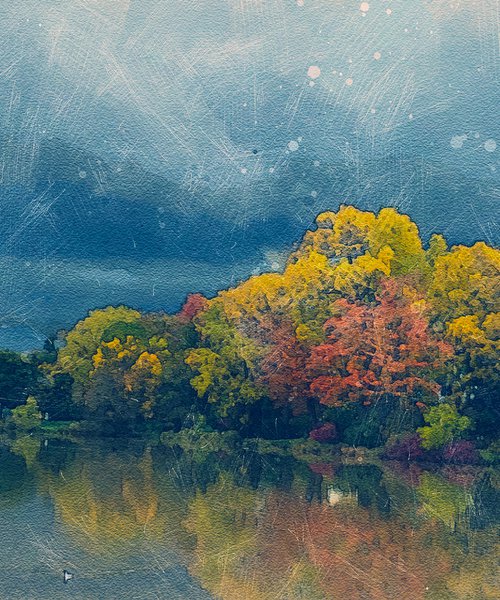 Autumn on Lake Victoria by Barbara Storey