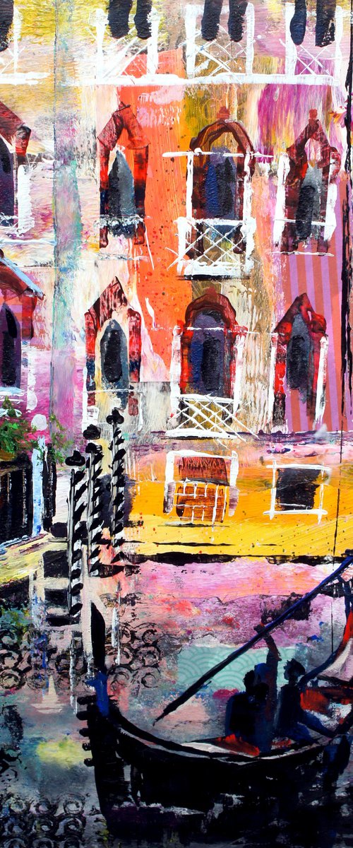 Venice - Quiet Corner by Julia  Rigby