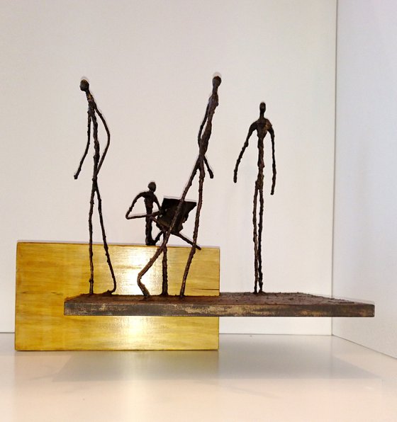 Town Square original sculpture