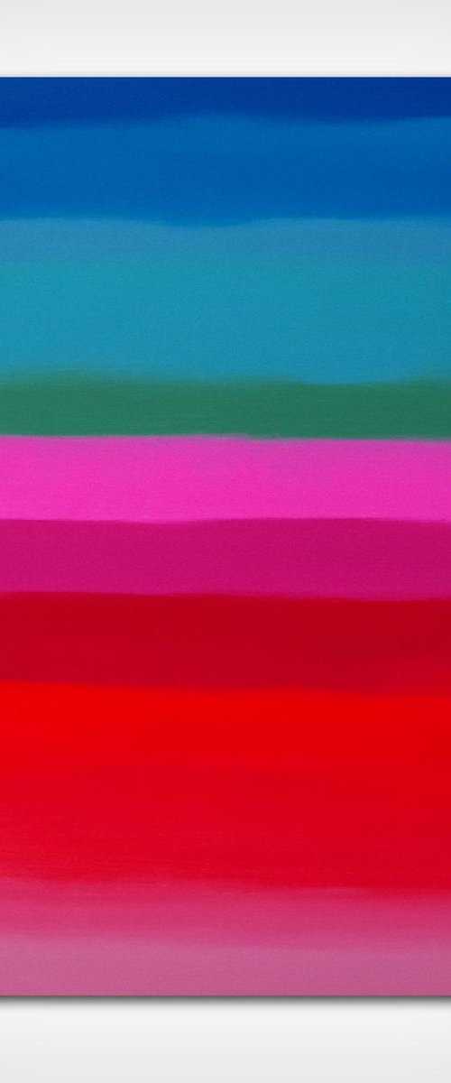 Did you see my rainbow?, 70x100 cm by Davide De Palma