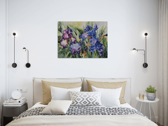 Irises in the garden #2
