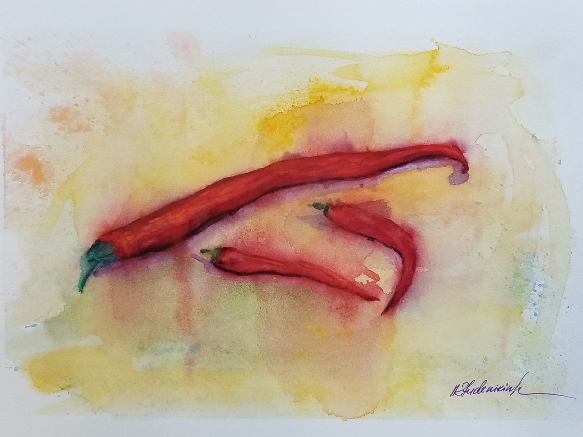 Peppers by Nataliya Studenikin