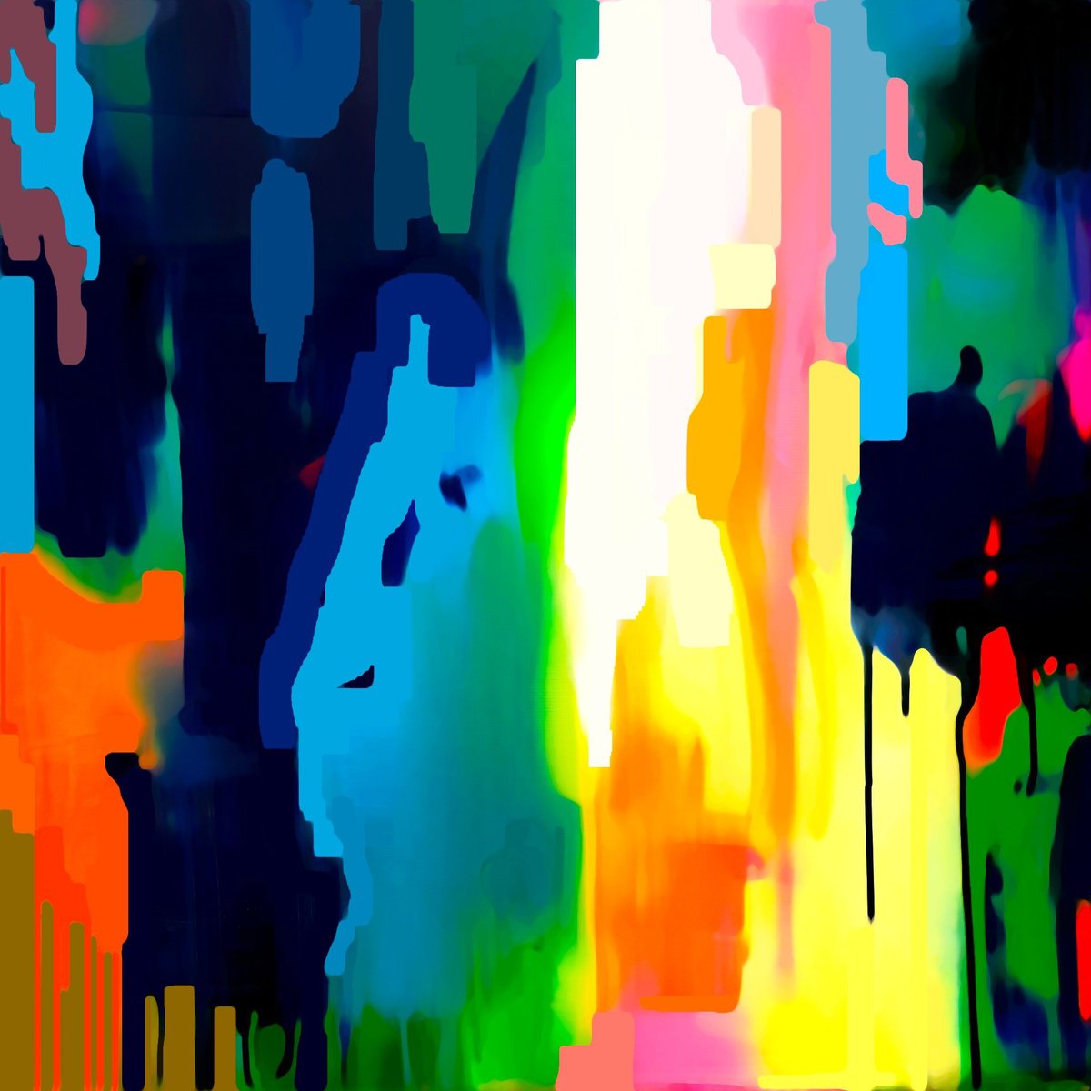  Color Gravity #2 By V+V Kniazievi, 39 X 39, Artwork For Sale On Artfinder