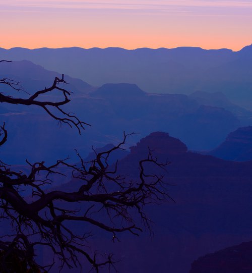 Grand Canyon Layered Mist by Nick Psomiadis