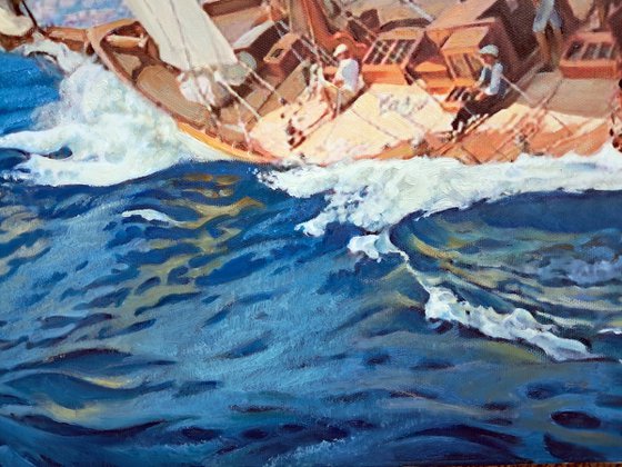 "CAMBRIA" IN FULL SWING