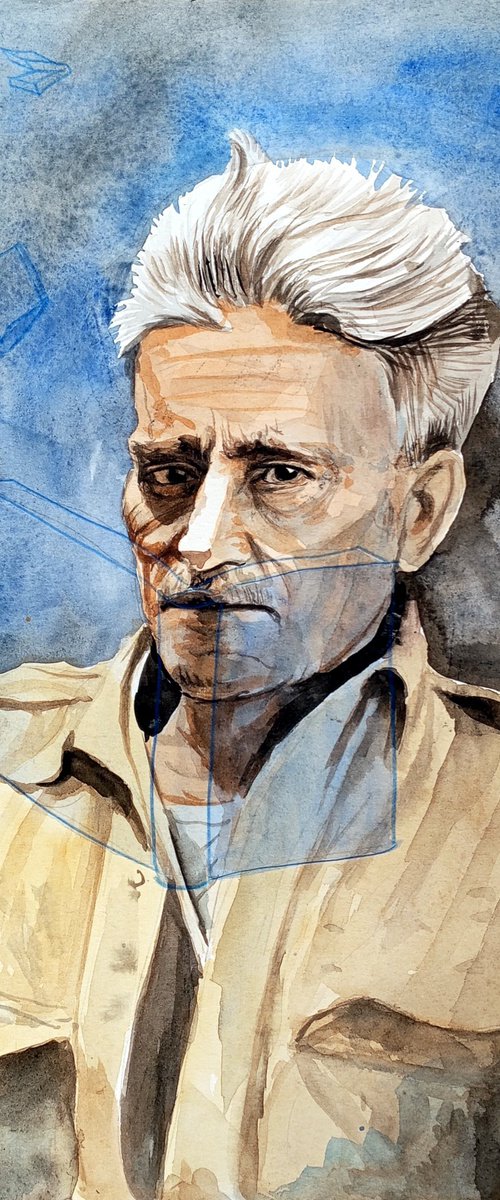 Man reading by paolo beneforti