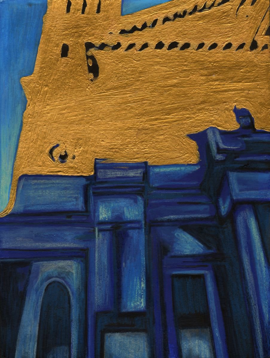 Photorealistic Watercolour , San Francisco Blues By Kimi Kaa, 9 X 12, Artwork For Sale On Artfinder