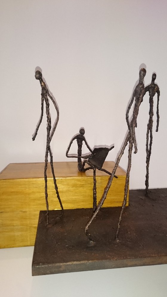 Town Square original sculpture