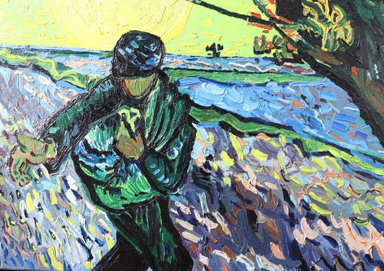 The Sower - Van Gogh Hommage