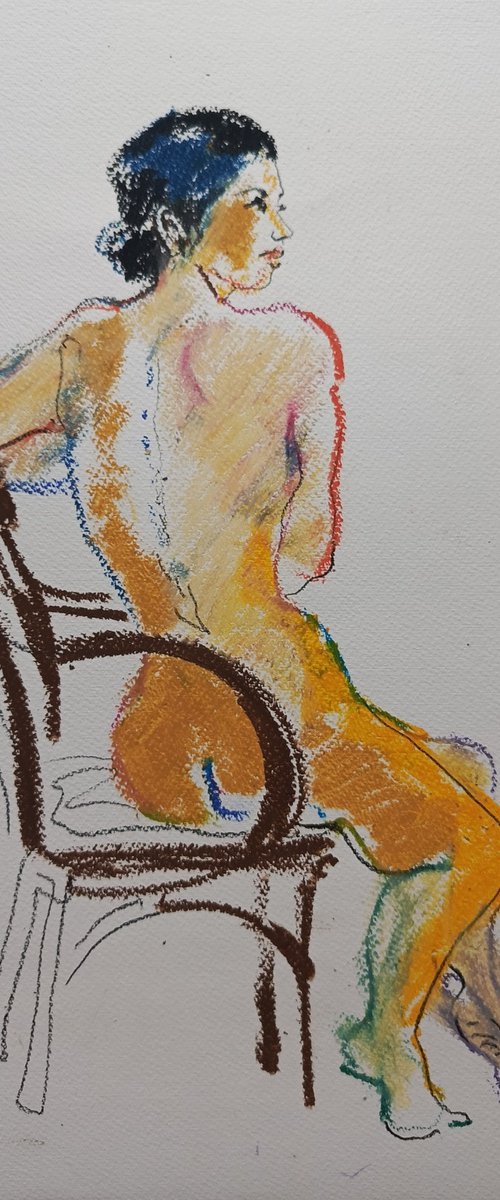NUDE sketch 28-08-25/1 by Oxana Raduga