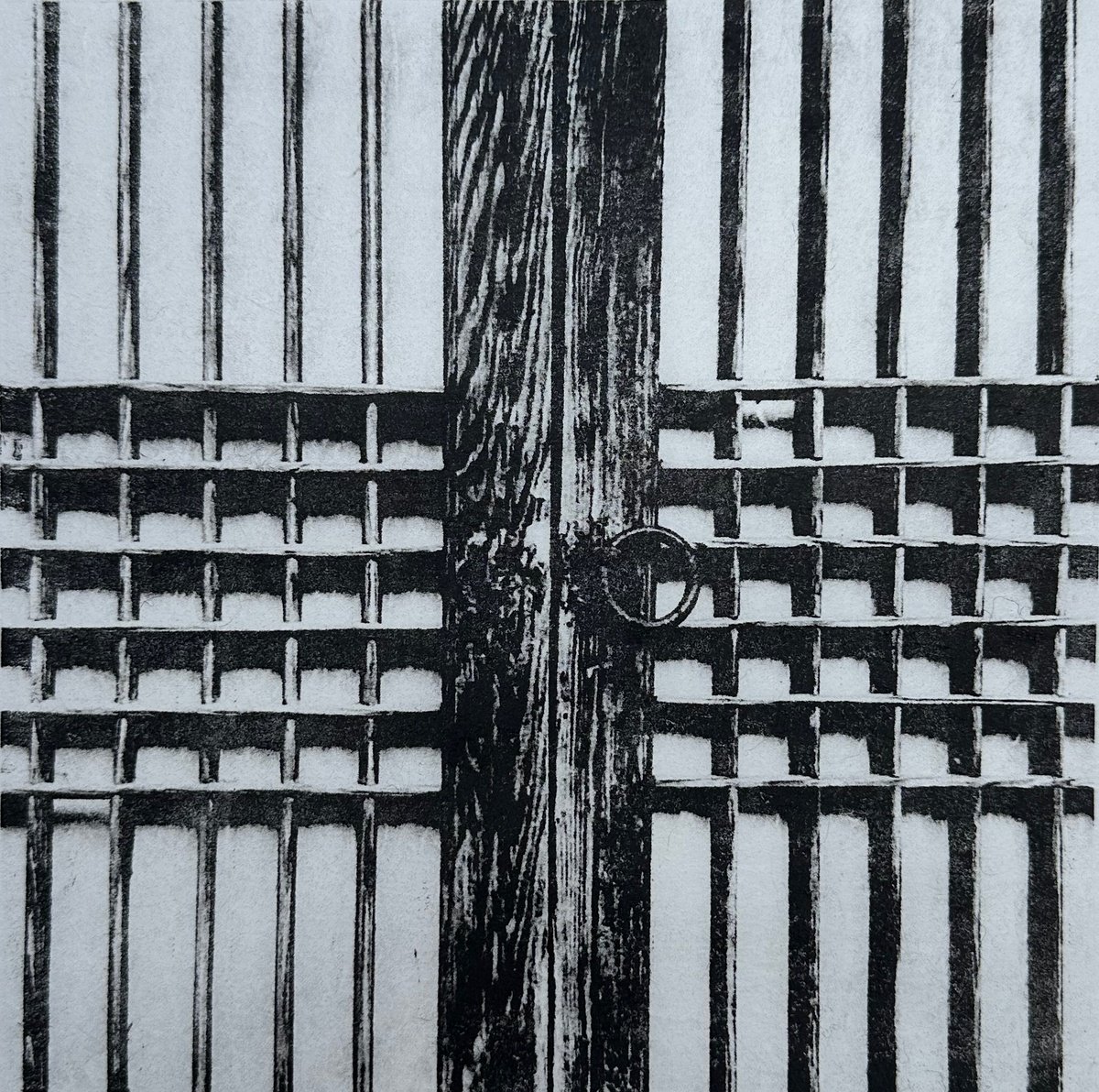 Still Life Limited Edition Print By Diane Mclellan, 10 X 10, Hanok Window, Seongyojang House, Original Artwork