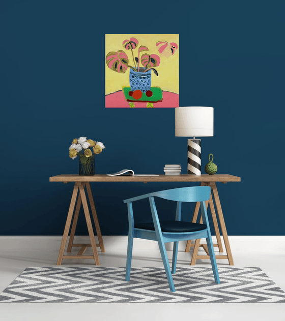 Yellow and Pink Plant