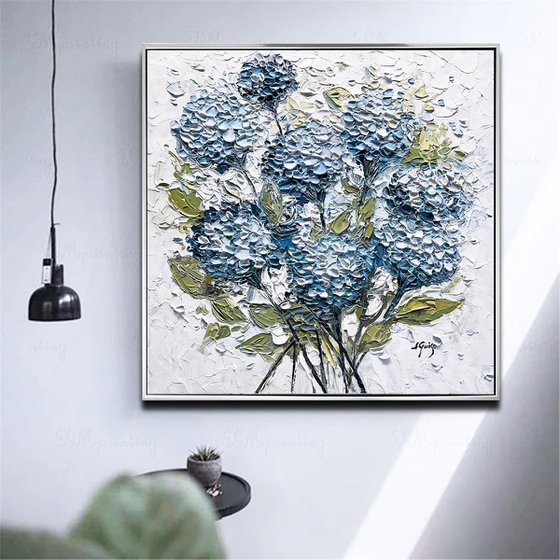 Blue Hydrangea