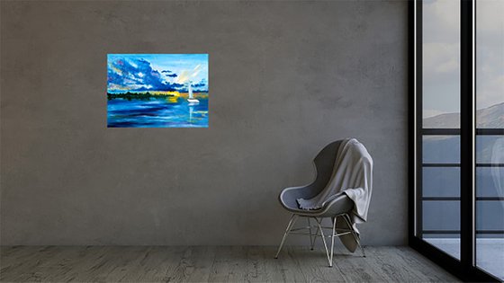 Ocean Oil Painting