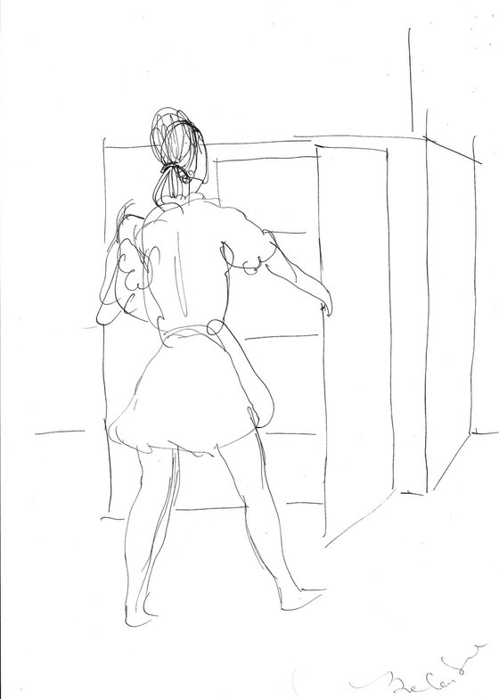 Dressing Room E6, 21x29 cm