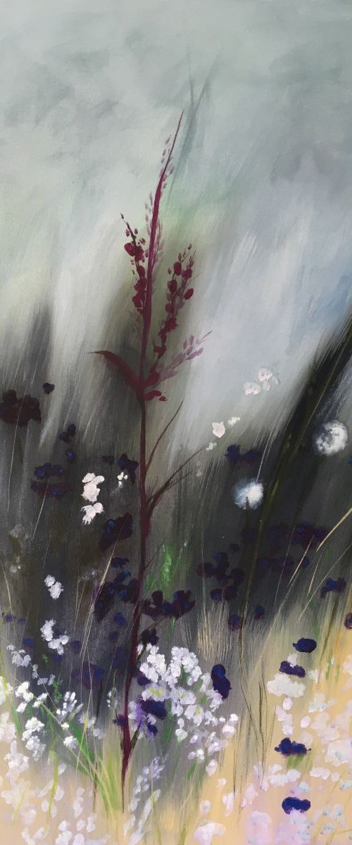 Wild flowers by Amanda Lakin Art