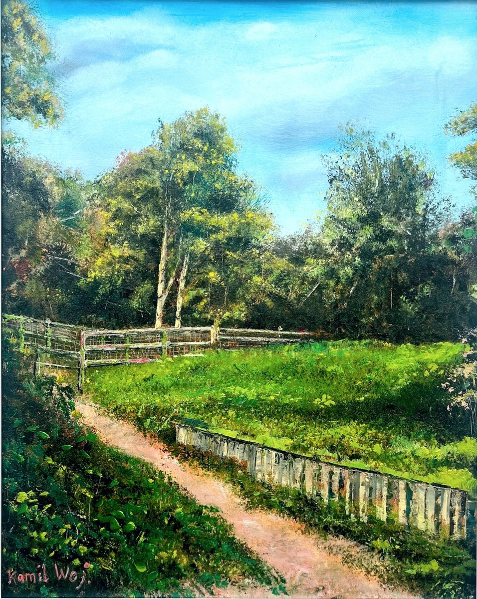 Nea Meadows By Kamil Woj, 18 X 22, Artwork For Sale On Artfinder