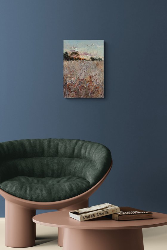 Evening Wildflower Field