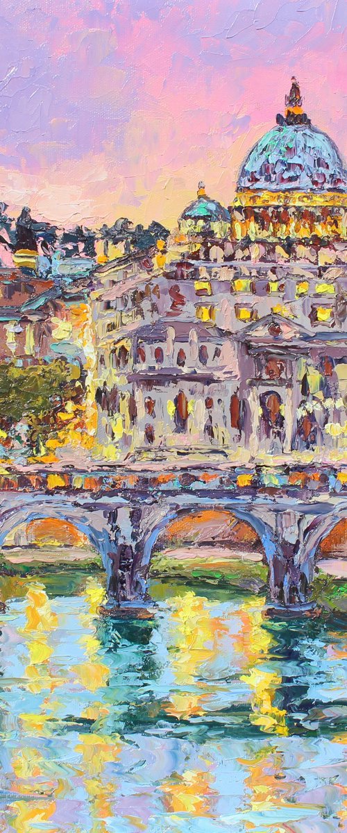 St. Peter's Basilica, Rome by Kristen Olson Stone