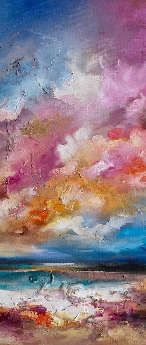 Between storm and stillness by Anna Schofield