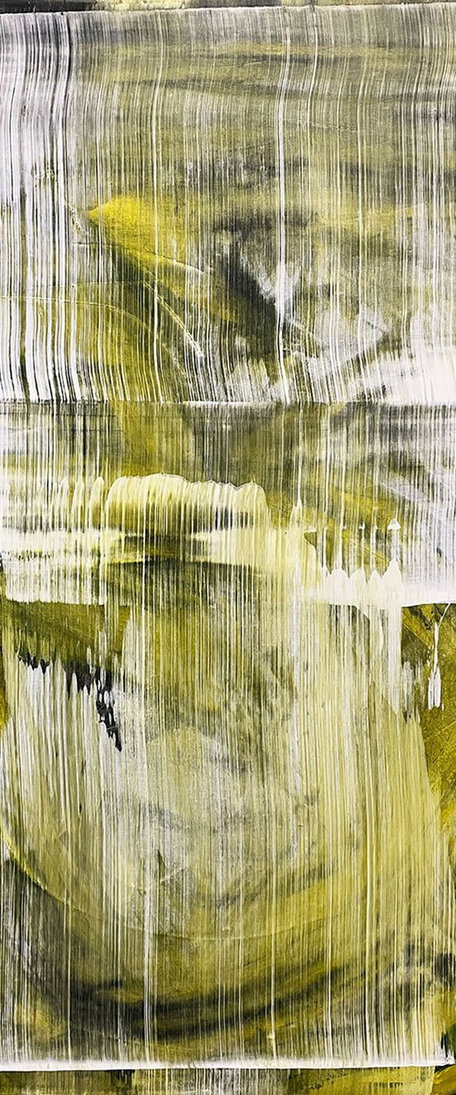 White and Green 1 by Joe Tuggle Lacina
