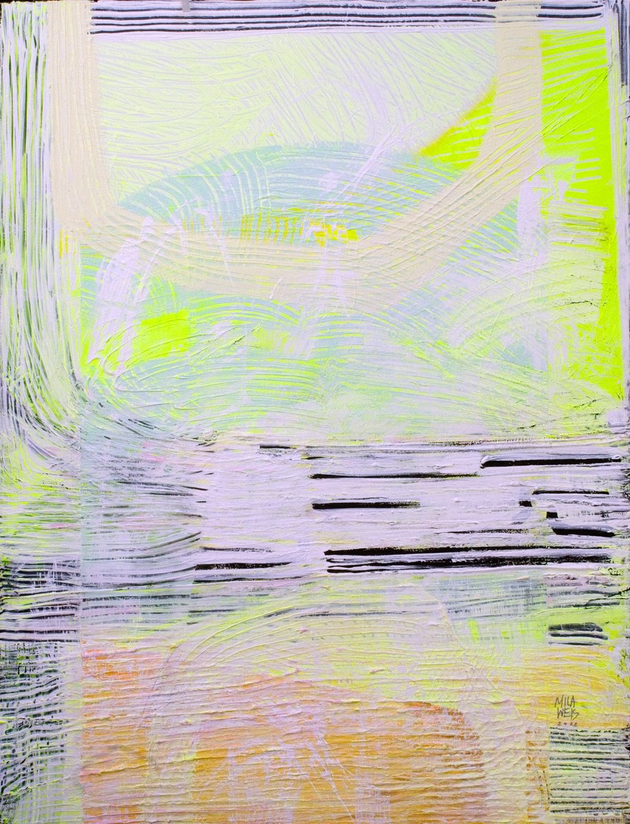  Light Experience No. 8 By Mila Weis, 35 X 46, Artwork For Sale On Artfinder
