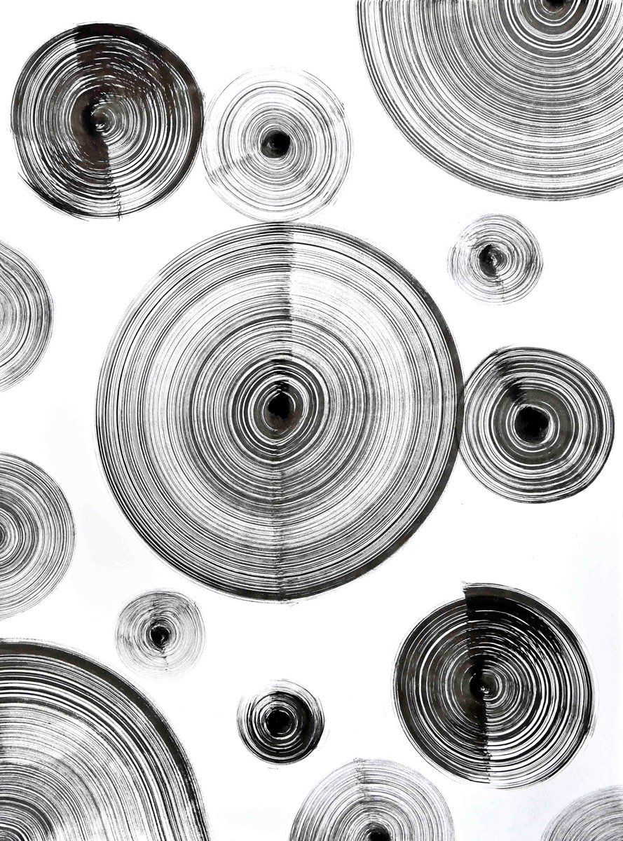 Abstract Ink Drawing , Illustration 335 By Sumit Mehndiratta, 22 X 30, Artwork For Sale On Artfinder