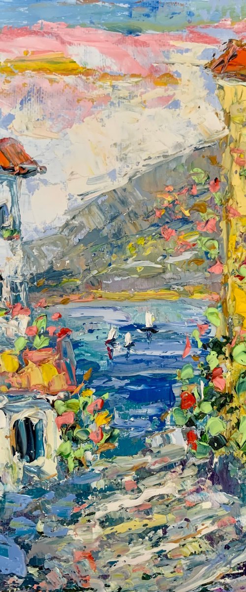 At lake Garda by Vilma Gataveckienė