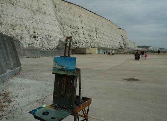 The Cliffs from Rottingdean