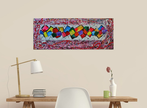 Geometric Abstraction - Modern Home-Decor Wall art