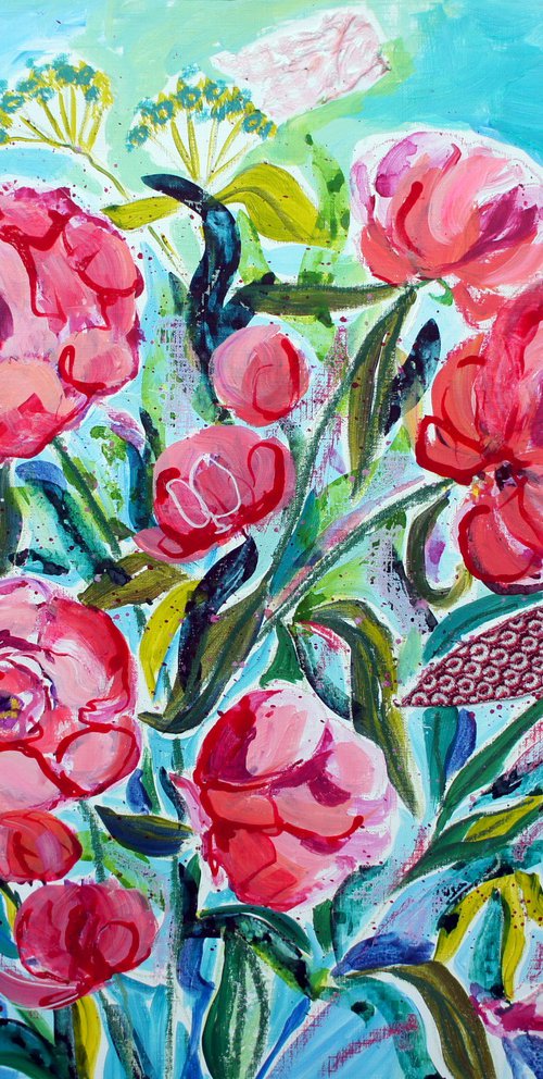 Peonies by Julia Rigby
