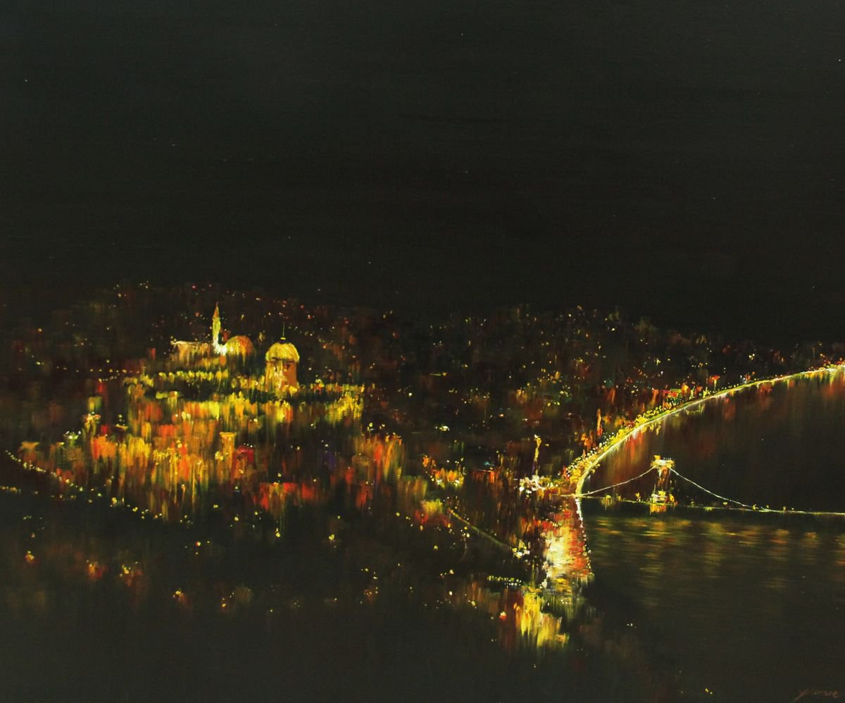 Budapest - Colored with Light by Yumee Bae