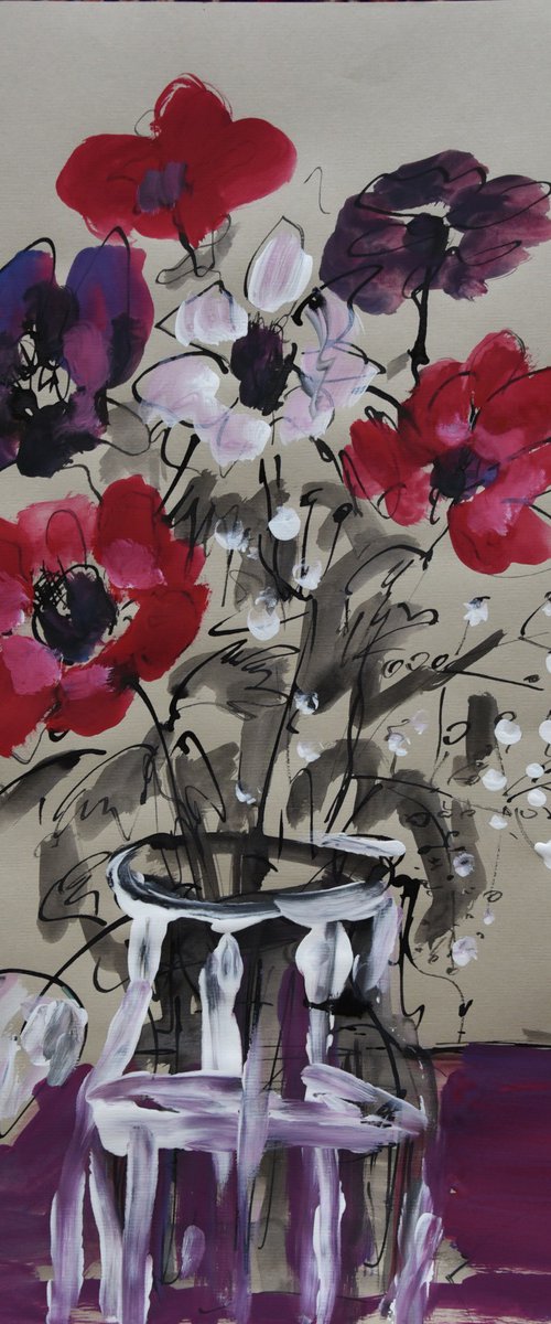 A bouquet from a local shop by Elena Zapassky