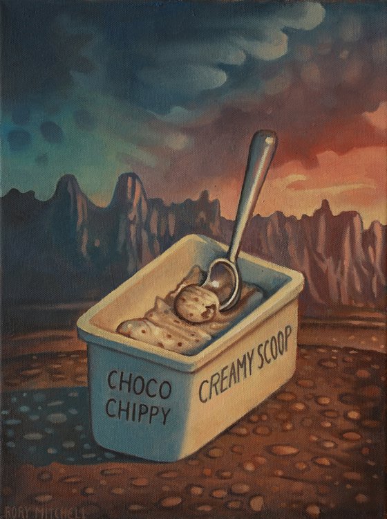 Choco chippy creamy scoop