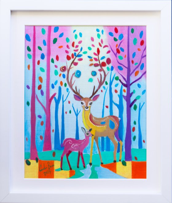 Whimsical Deer