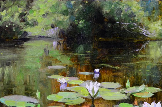 Study with lilies