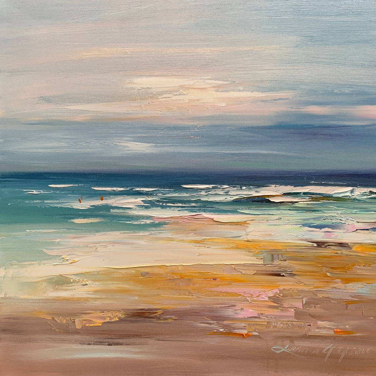 Colours of the ocean No 24 by Liliana Gigovic