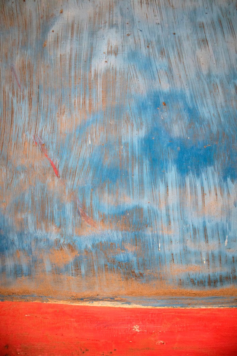 Abstract Landscape Photograph By Gina Parr, 17 X 23, Tangier - Photograph, Original Artwork