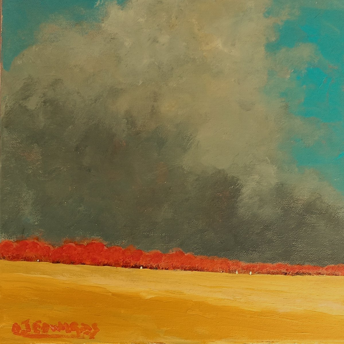 Dark Clouds, Changing Sky by David J Edwards