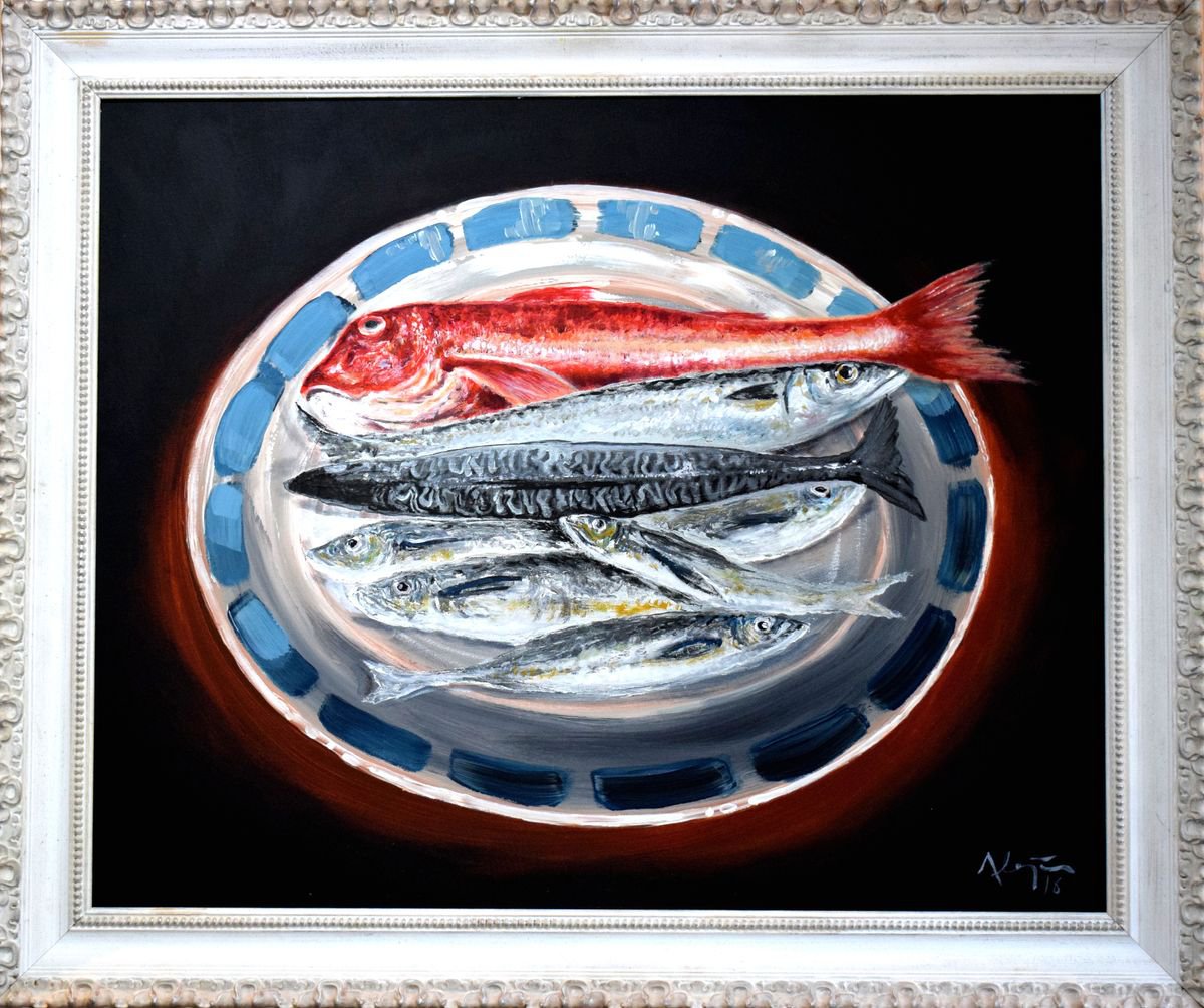 Fish By Alejos, 39 X 32, Artwork For Sale On Artfinder