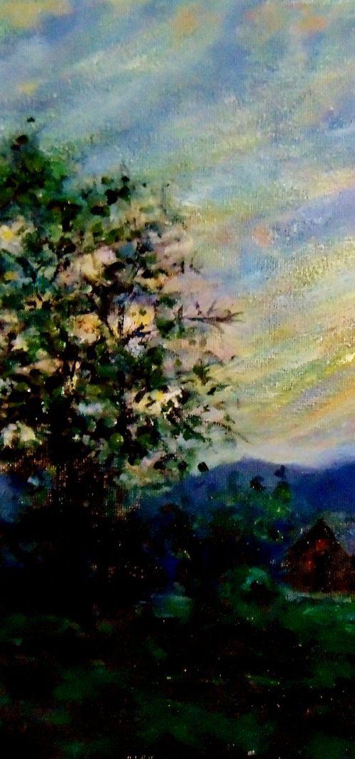 When the sun goes down.. by Cristina Mihailescu