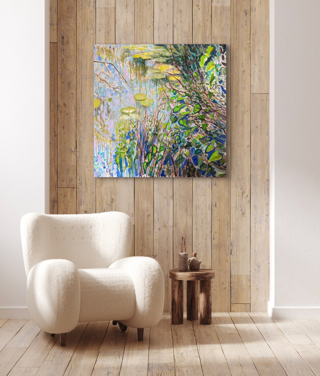 Tangled 1 By Ayse Mcgowan, 30 X 30, Artwork For Sale On Artfinder