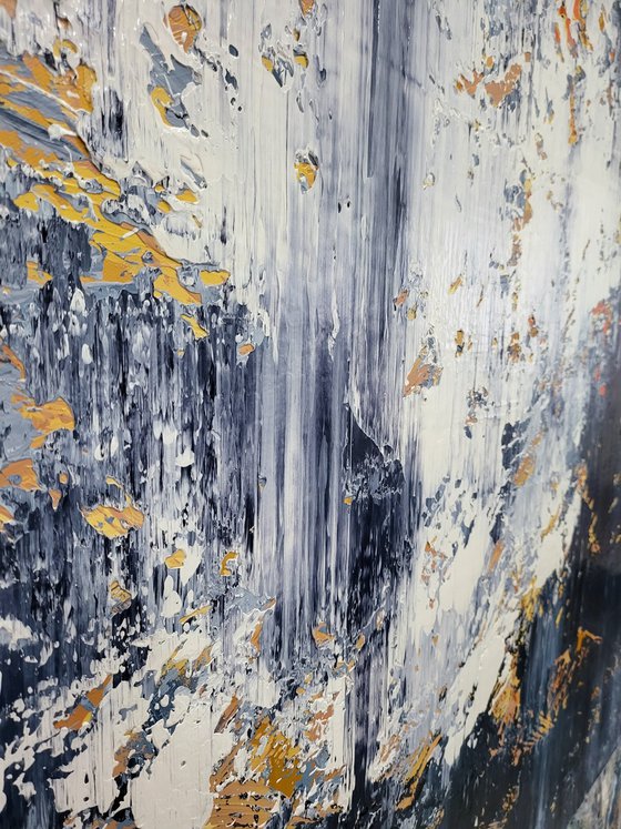 150x100cm. / abstract painting / Abstract 2287