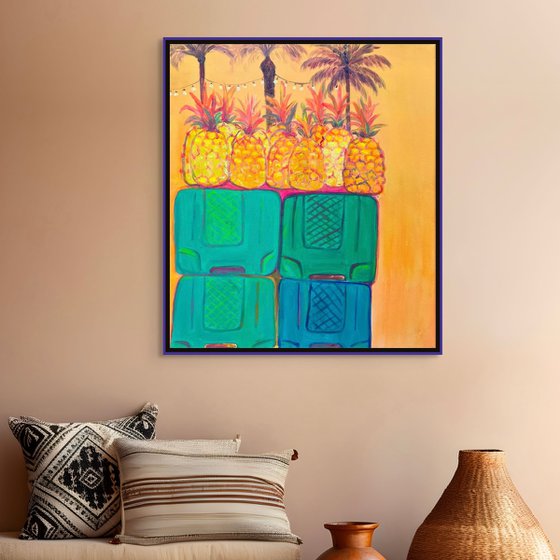 ‘Ananas at Marsallok Market’